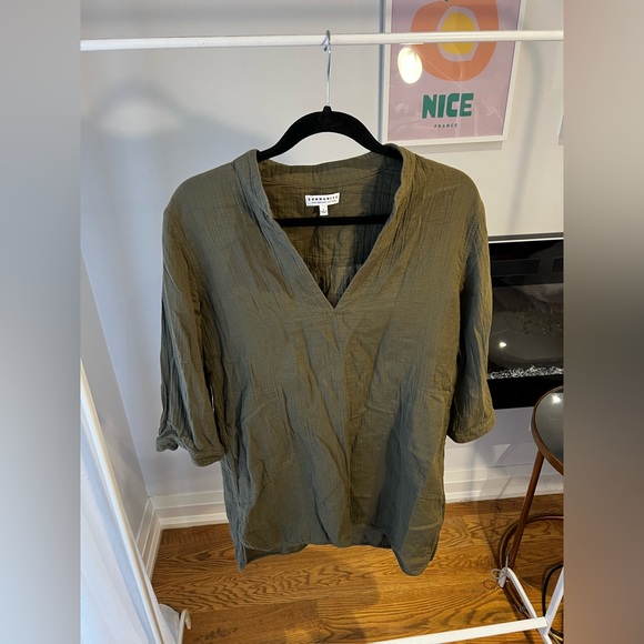 Community Olive Green Dress - Picture 1 of 3